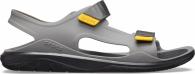 Crocs Swiftwater Molded Expedition Sandal Slate Grey / Black