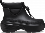 CROCS STOMP PUFF BOOT  Black