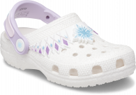 CROCS CLASSIC FL I AM FROZEN II CLOG T  WHITE