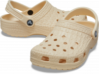 Crocs Classic Croc Skin Clog Vanilla