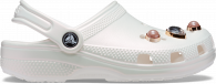 CROCS CLASSIC CRYSTALS PEARLS CLOG T White