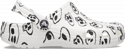 CROCS CLASSIC SKULL PRINT CLOG