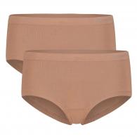 BAMBOO BASIC SEAMLESS HIPSTER SOPHIE 2-pack tan