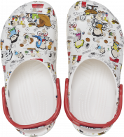 CROCS PEANUTS CLASSIC CLOG KIDS white/multi