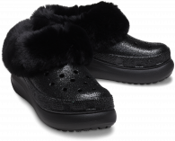 CROCS FUREVER CRUSH CRYSTAL GLITTER  Black