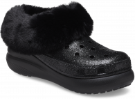 CROCS FUREVER CRUSH CRYSTAL GLITTER  Black