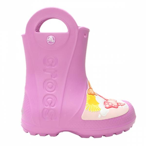 Kids Crocs Fun Lab Butterfly Rain Boot