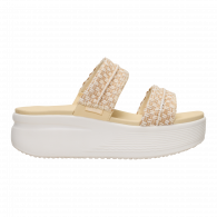 Austin Slide Woven Boulder Tan/ Egret