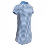 TRESPASS KALA -Striped Polo Top blue