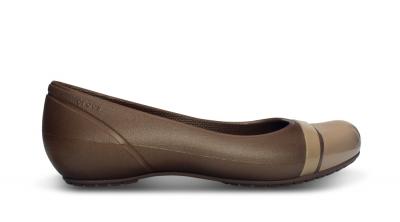 Womens Cap Toe Flat