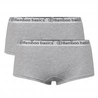 BAMBOO BASIC IRIS 2-pack LIGHT GREY MELANGE