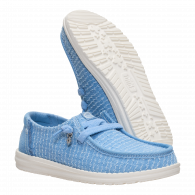 Wendy Frayed Canvas Faded Denim