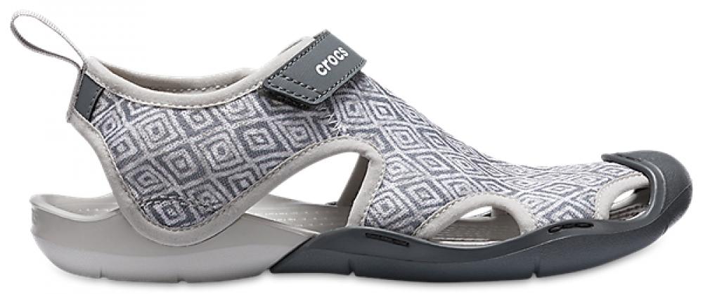 crocs swiftwater graphic sandal