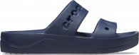 CROCS BAYA PLATFORM SANDAL Navy