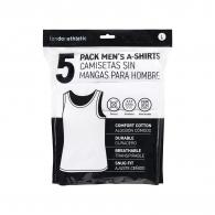 London Athletic A-shirts 5-Pack white