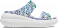 CROCS CLASSIC CRUSH BUTTERFLY SANDAL white/multi