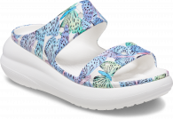 CROCS CLASSIC CRUSH BUTTERFLY SANDAL white/multi