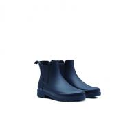Womens Refined Slim Fit Chelsea Boots Navy