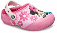Crocs FL Minnie Mouse Lined Clog Kids  Pink Lemonade