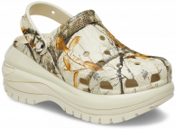 CROCS CLASSIC MEGA CRUSH REALTREE CLOG BONE