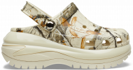CROCS CLASSIC MEGA CRUSH REALTREE CLOG BONE